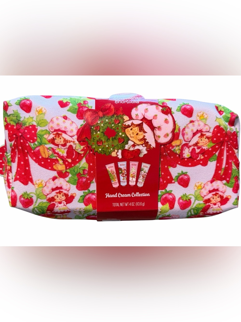Strawberry Shortcake Hand Cream Collection - Pink Floral Pouch